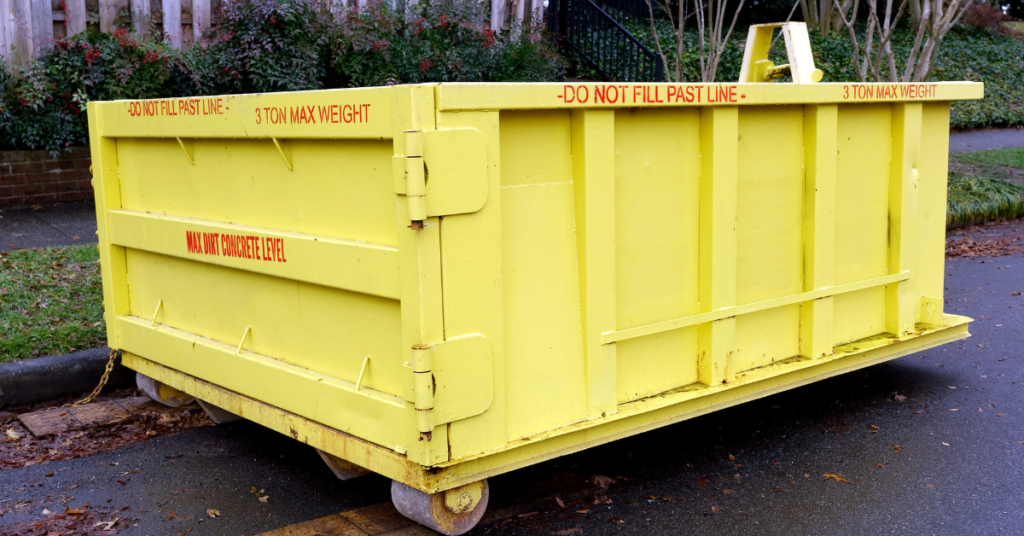 debris dumpster rental services